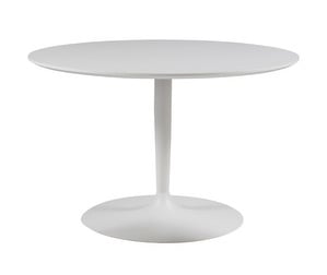 Planet-ruokapöytä, valkoinen, ø 120 cm