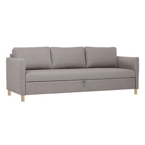 Flex Sofa Bed, Nova Fabric Grey, W 220 cm
