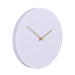 Kiekko-kello, laventeli sametti/kulta, ⌀ 27 cm