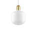 Amp Pendant Lamp, White/Brass