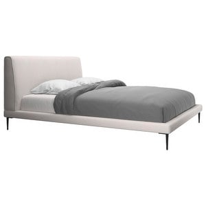 Arlington Bed, Frisco Fabric 2070 Beige, 180 x 200 cm