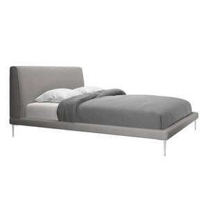 Arlington Bed, Tomelilla Fabric 3142 Grey, 160 x 200 cm