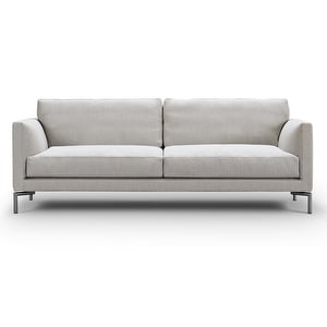 Mission-sohva, Gravel-kangas 20 luonnonvalkoinen, L 240 cm