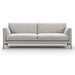 Mission-sohva, Gravel-kangas 20 luonnonvalkoinen, L 240 cm