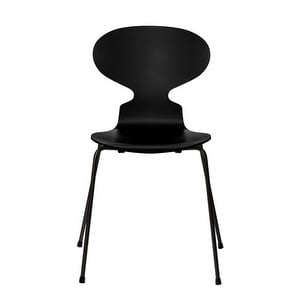 Muurahais-tuoli 3101, black/black, peittomaalattu
