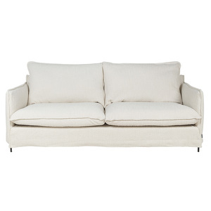 Olivia-sohva, Denali-kangas valkoinen, L 204 cm