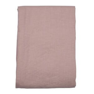 Heaven Linen Quilt Cover, Hazy Rose, 150 x 205 cm