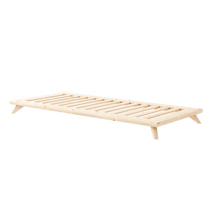 Senza Bed Frame, Pine, 90 x 200 cm