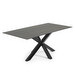 Argo Dining Table, Iron Corten / Black, 200 x 100 cm