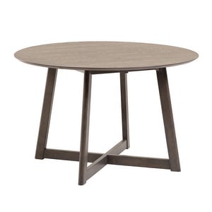 Maryse Extendable Dining Table, Dark Ash, 120 x 70/120 cm
