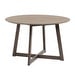 Maryse Extendable Dining Table, Dark Ash, 120 x 70/120 cm