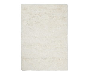 Vantaa-matto, white, 140 x 200 cm