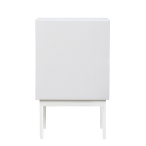 Laine-yöpöytä, valkoinen, K 65 cm
