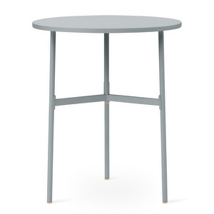 Union-baaripöytä, grey, ⌀ 80 cm
