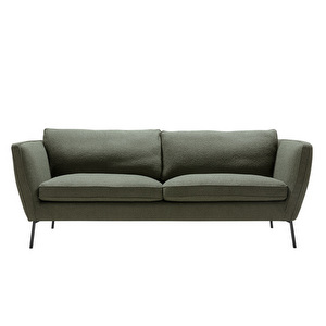 Teddy-sohva, Willow-kangas 7 tummanvihreä, L 220 cm