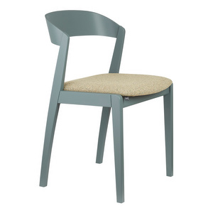 #825 Chair, Brahms Fabric 15 Light Green / Green Slate