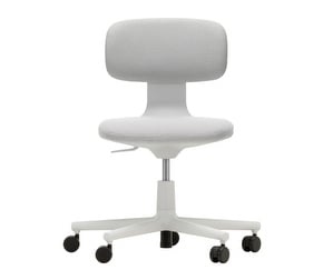 Rookie Office Chair, Light Grey/White