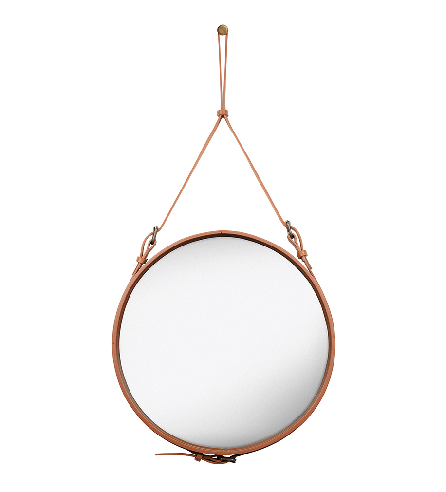 Gubi Adnet Circulaire -peili tan, ø 58 cm Gubi Adnet Circulaire -peili tan, ø 58 cm