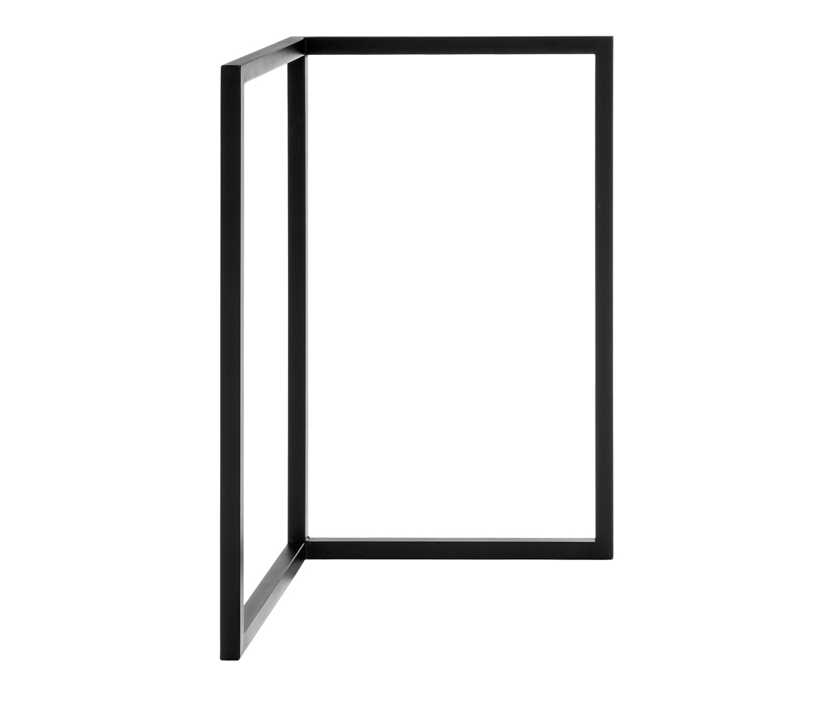 Habitat Nic II pukkjalg, 45 × 45 cm, must Habitat Nic II pukkjalg, 45 × 45 cm, must