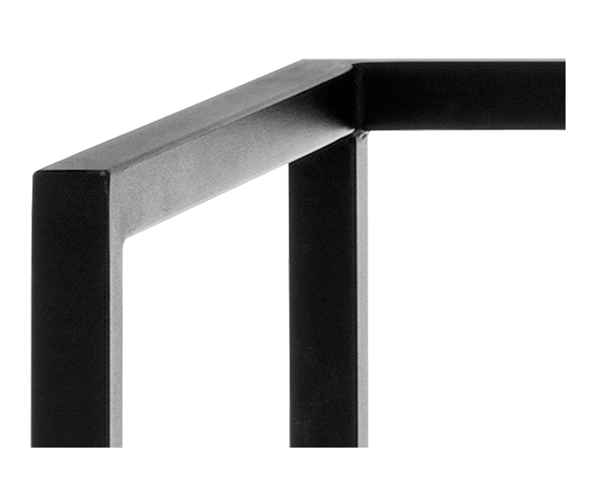 Nic II pukkjalg, 45 × 45 cm, must Nic II pukkjalg, 45 × 45 cm, must