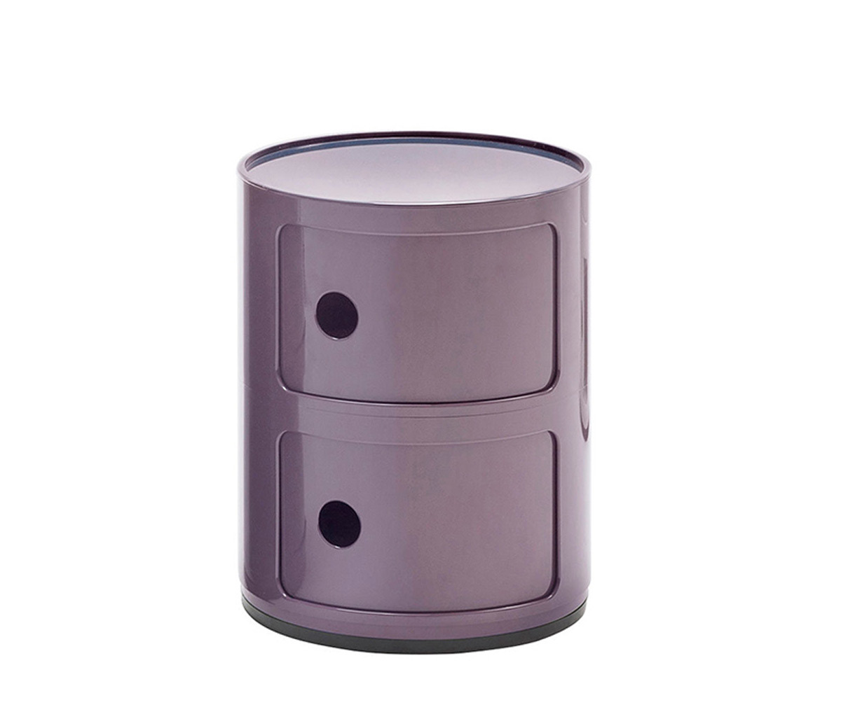 Kartell Componibili violetti, 2-osainen Kartell Componibili violetti, 2-osainen