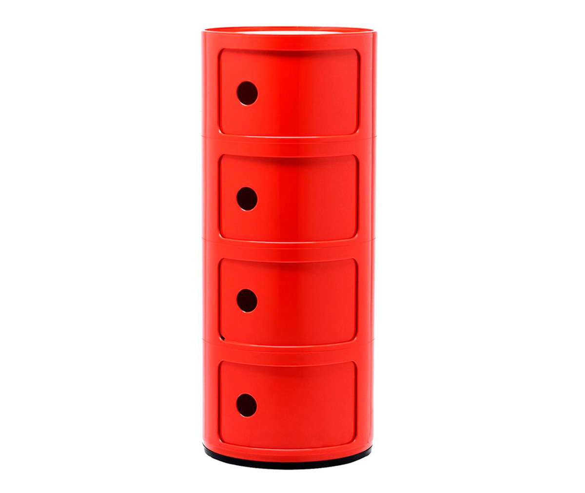 Kartell Componibili punainen, 4-osainen Kartell Componibili punainen, 4-osainen