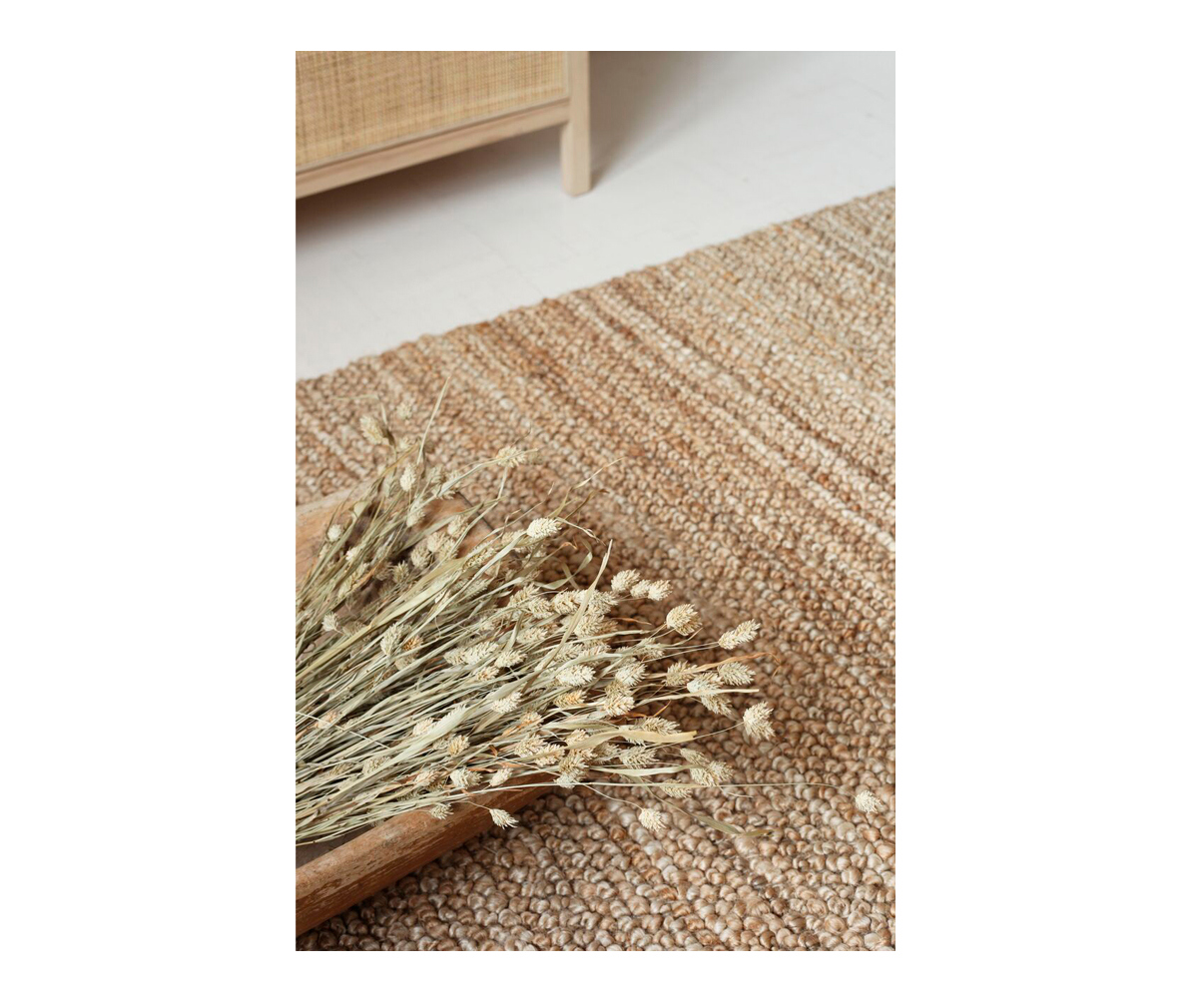 Loop Hemp vaip 200 x 300 cm, naturaalne Loop Hemp vaip 200 x 300 cm, naturaalne