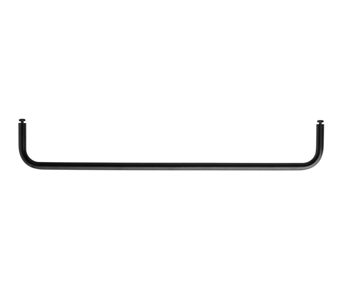 String String+ -tanko metallihyllyyn musta, 58 cm String String+ -tanko metallihyllyyn musta, 58 cm