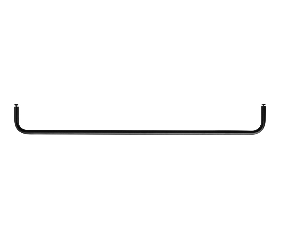 String String+ -tanko metallihyllyyn musta, 78 cm String String+ -tanko metallihyllyyn musta, 78 cm