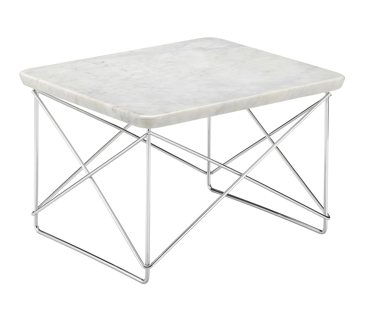 Vitra Occasional Table LTR -sohvapöytä marmori/kromi Vitra Occasional Table LTR -sohvapöytä marmori/kromi
