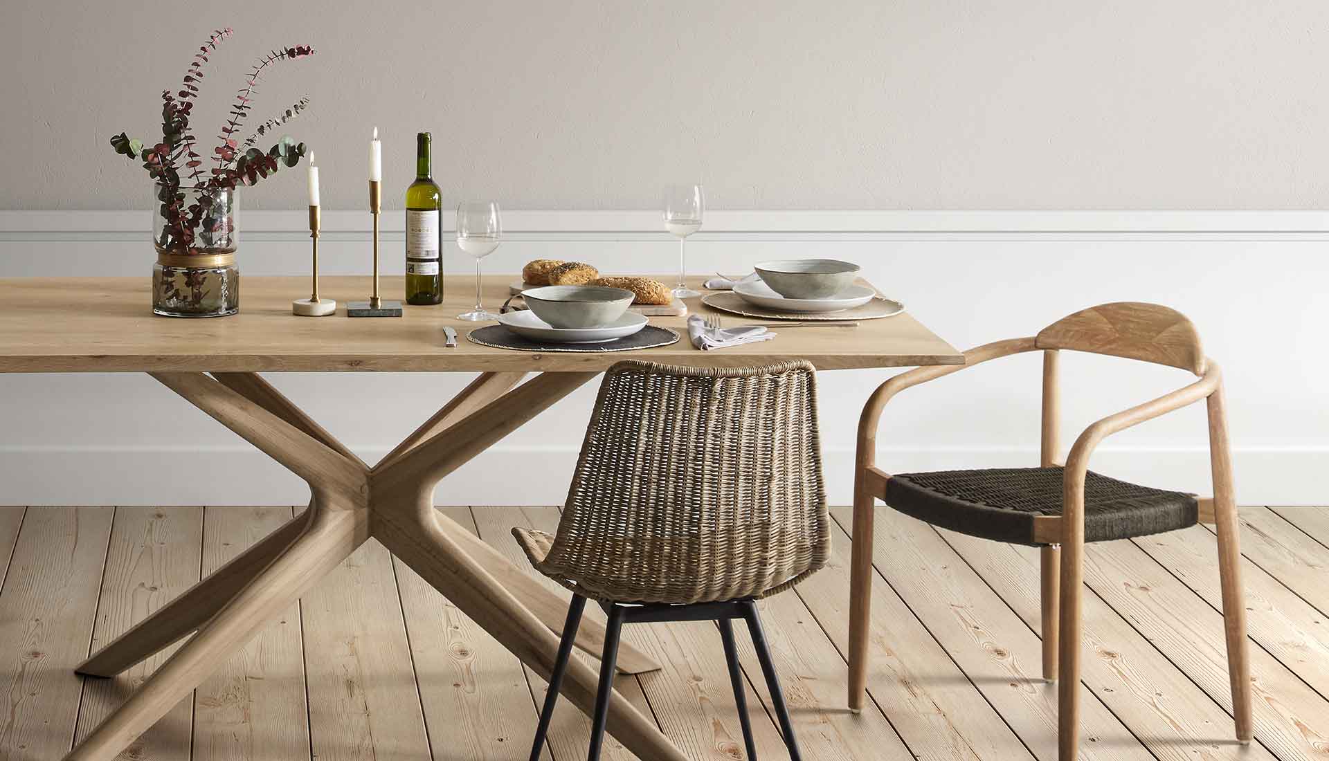 vepsalainen_kave_home_puinen_ruokapoyta_ruokapoydantuoli_rottinki_wooden_dining_table_chair_rattan.jpg