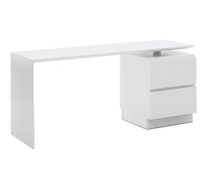 Slimmi-työpöytä, valkoinen, L 164 cm