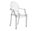 Louis Ghost Chair, Grey