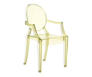 Louis Ghost -tuoli, keltainen