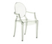 Louis Ghost Chair, Green