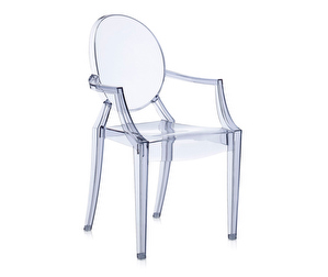 Louis Ghost Chair, Blue