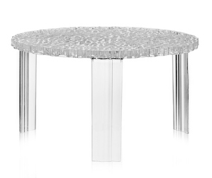 T-table-pöytä, kirkas, K 28 cm