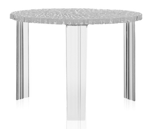 T-table-pöytä, kirkas, K 36 cm