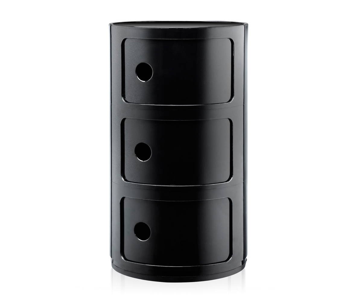 Kartell Componibili Black, 3 Modules