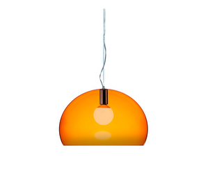 FL/Y Pendant Lamp, Orange, ø 52 cm