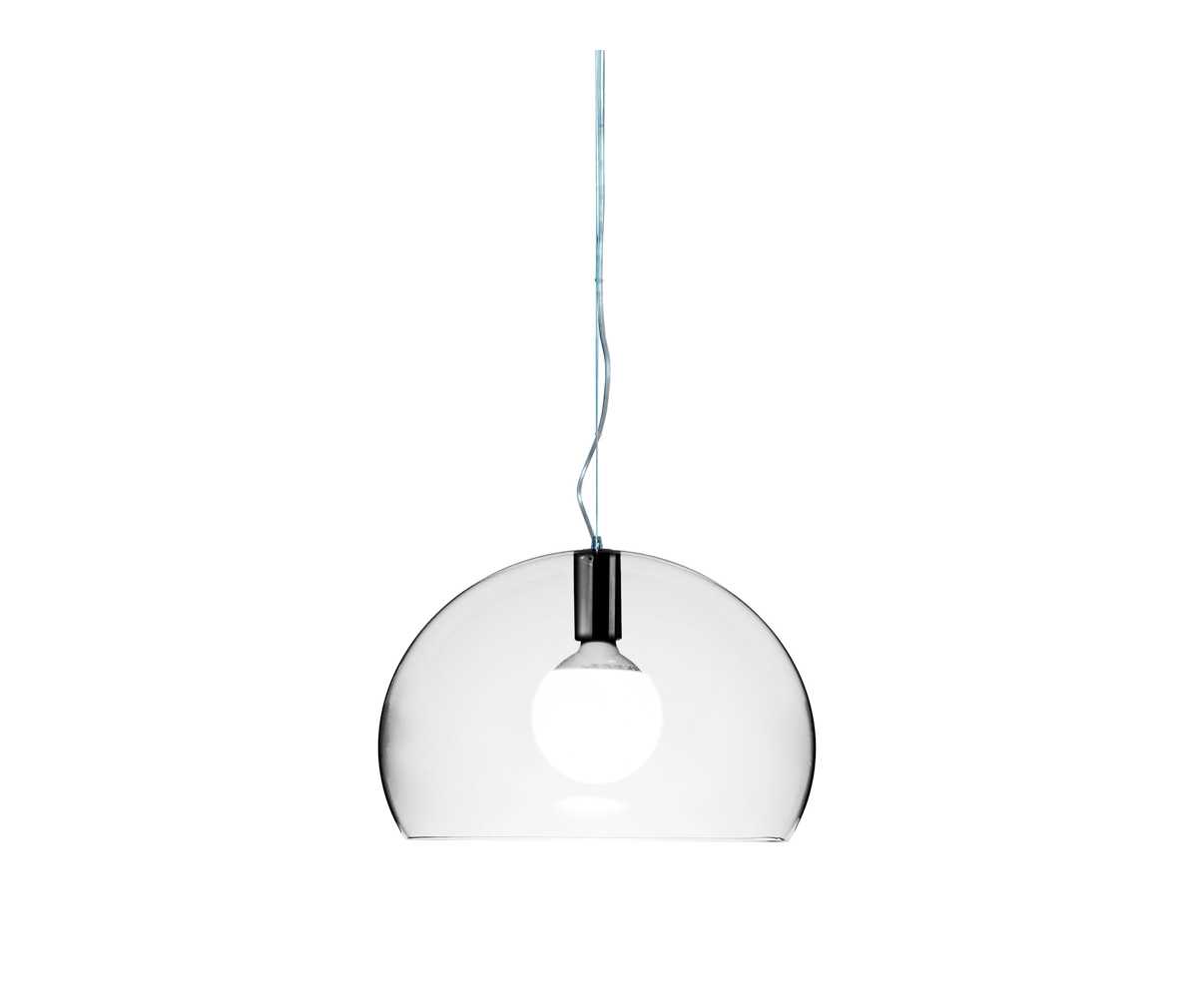 Kartell FL/Y-riippuvalaisin kirkas, ø 38 cm