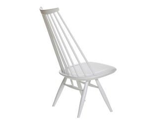 Mademoiselle-nojatuoli, valkoinen