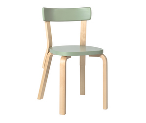 Chair 69, Birch/Green