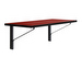 Kaari Wall Console, Red/Black