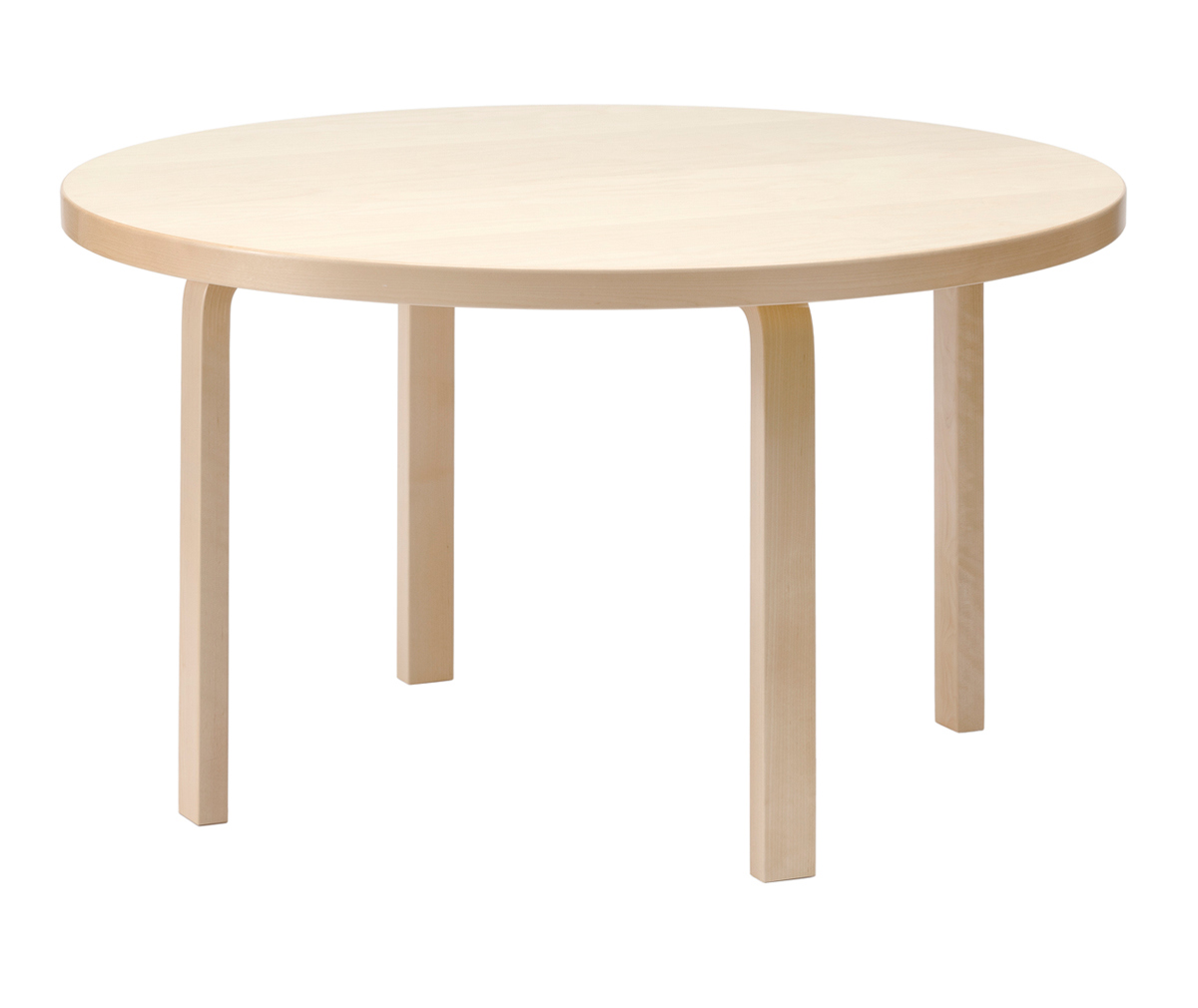 Artek Table 90A Birch, ø 100 cm