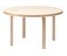 Table 90A, Birch, ø 100 cm