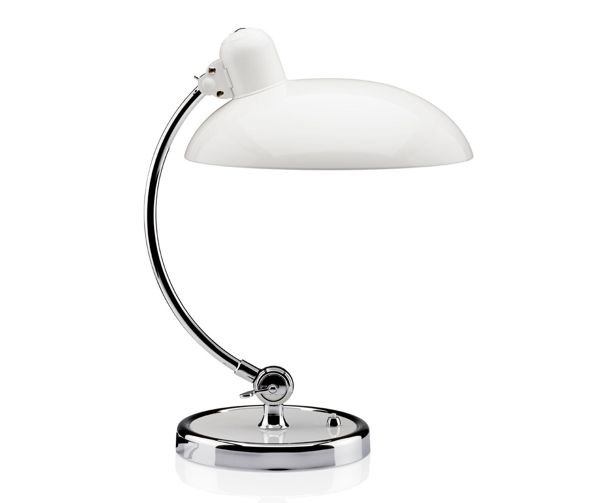 Fritz Hansen Kaiser Idell Table Lamp White, 6631-T Luxus
