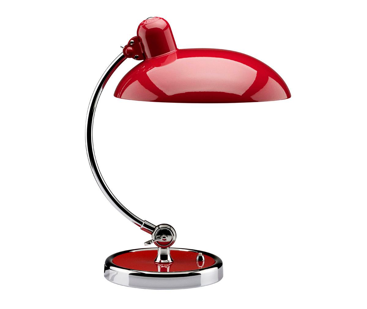 Fritz Hansen Kaiser Idell Table Lamp Ruby Red, 6631-T Luxus