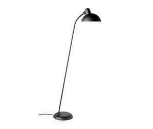 Kaiser Idell Floor Lamp, Matt Black, 6556-F