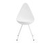 Drop Chair, White/White